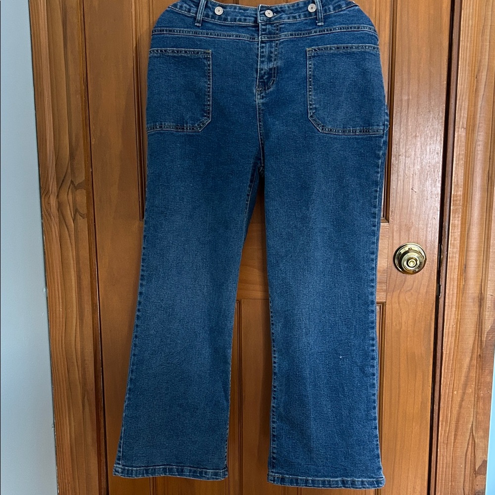 Classic Denim Wide Leg Women's Jeans